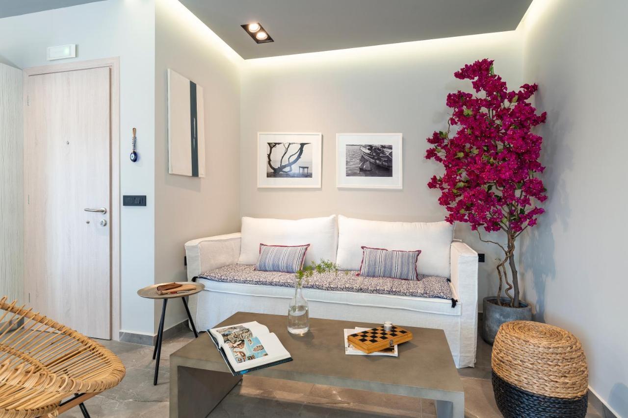 Elia & Anthos Deluxe Suites 依克希亚 外观 照片