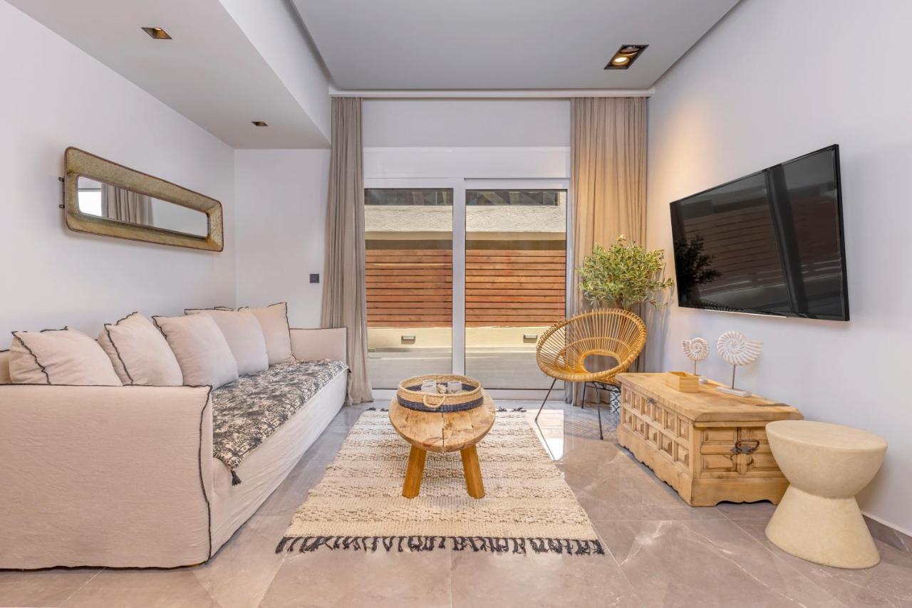 Elia & Anthos Deluxe Suites 依克希亚 外观 照片